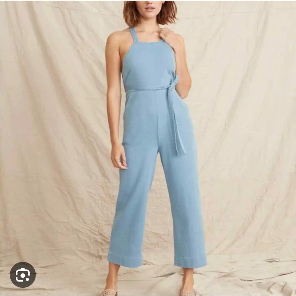 Marine Layer Tess Jumpsuit, light indigo